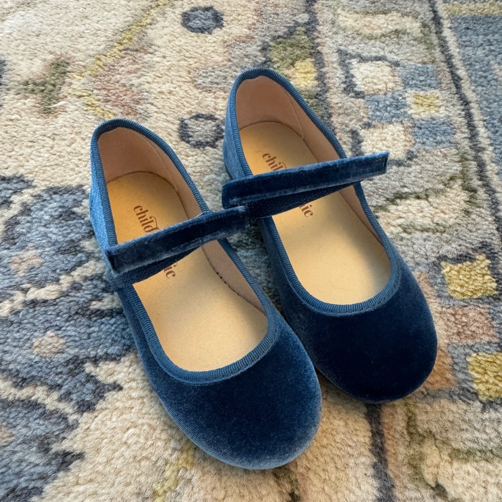 Classic Velvet Mary Janes